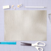 Papier Mousseline Crème blanche Faux Mariage en cuir (Artisanat)