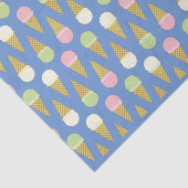 Papier Mousseline Crème de glace Anniversaire de l'enfant (Détail)