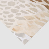 Papier Mousseline Crème de plage Mariage animal Abstrait (Détail)