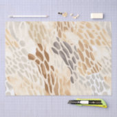 Papier Mousseline Crème de plage Mariage animal Abstrait (Artisanat)