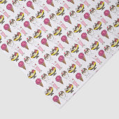 Papier Mousseline Crème glacée Social Favoriser Banana Split Sundae (Détail)