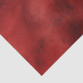 Papier Mousseline Crème rouge Or Vachette du Sud-Ouest (Détail)