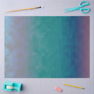 Papier Mousseline Crépuscule sous les vagues