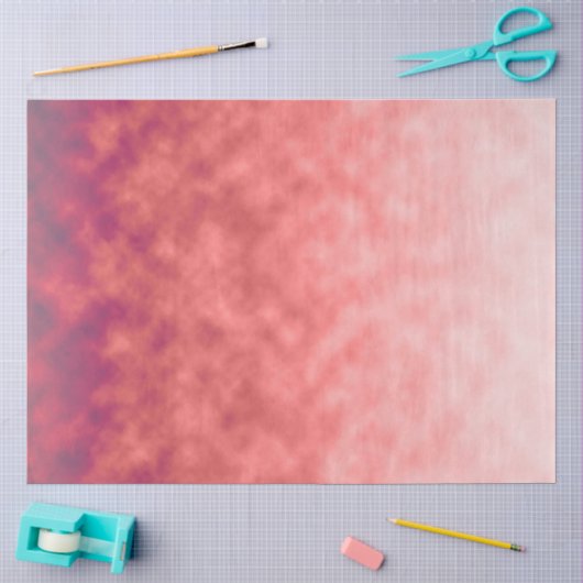 Papier Mousseline Crépuscule Velours (Artisanat)
