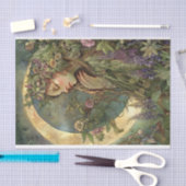 Papier Mousseline Crescent Moon Ostara (Artisanat)