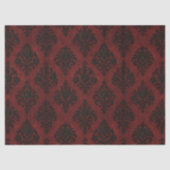 Papier Mousseline Crimson Nocturne Bloom Victorian (Recto)