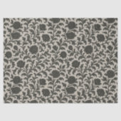 Papier Mousseline Crimson Nocturne Bloom Victorian (Recto)