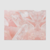 Papier Mousseline Cristal de quartz rose (Recto)