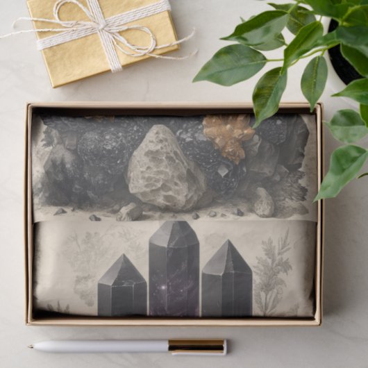 Papier Mousseline Cristaux 2 papier découpage (Cadeau)