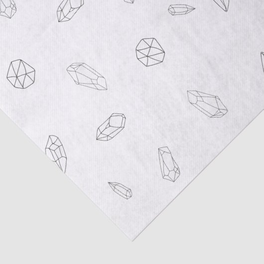 Papier Mousseline Cristaux de guérison (Détail)