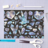 Papier Mousseline Cristaux d'énergie magique Arc-en-ciel Crystal Roc (Artisanat)