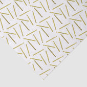 Papier Mousseline Crochet Hooks Artisanat Faux Gold Foil Texture (Détail)