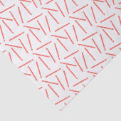 Papier Mousseline Crochet Hooks Artisanat Vivre Corail (Détail)