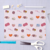 Papier Mousseline Crochet Lover Yarn Balls et crochets Crochet (Artisanat)