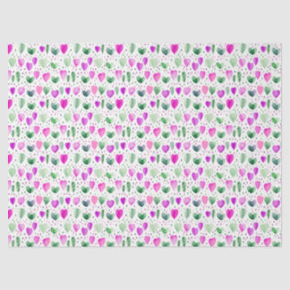 Papier Mousseline Crocus Coeurs minuscules 2