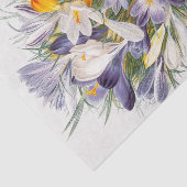 Papier Mousseline Crocus Spring Flower Botanique Floral Art (Détail)
