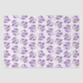 Papier Mousseline Crocus Spring Motif Floral (Recto)