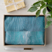 Papier Mousseline Croisière tropicale Turquoise Caribbean Ocean Phot (Cadeau)