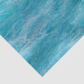 Papier Mousseline Croisière tropicale Turquoise Caribbean Ocean Phot (Détail)
