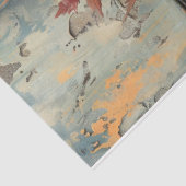 Papier Mousseline Croix d'automne (Détail)