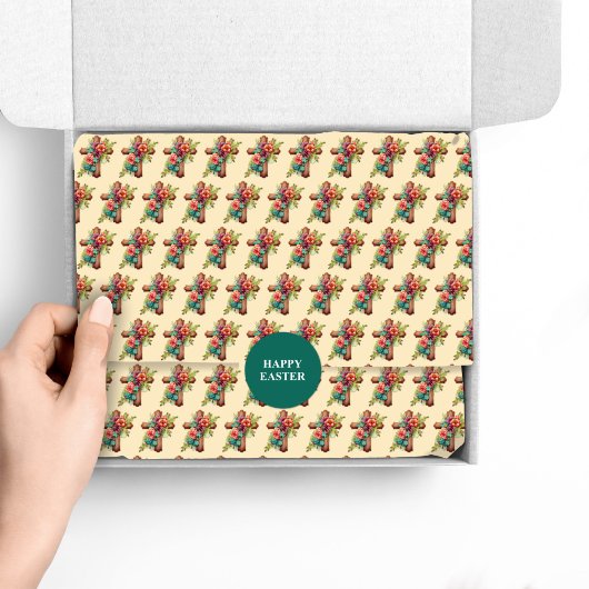 Papier Mousseline Croix de l'aquarelle de Pâques