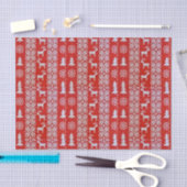 Papier Mousseline Croix de Noël (Artisanat)