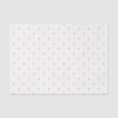 Papier Mousseline Croix - Orange clair (Recto)