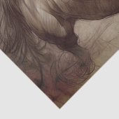 Papier Mousseline Croquis équine (Détail)