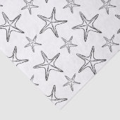 Papier Mousseline Croquis Starfish personnalisé (Détail)