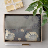 Papier Mousseline Crow and Blossom by Ohara Koson Decoupage (Cadeau)