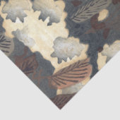 Papier Mousseline Crow and Blossom by Ohara Koson Decoupage (Détail)