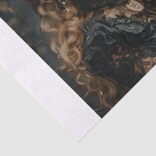 Papier Mousseline Crow Lyfe2 (Détail)