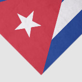 Papier Mousseline Cuba & Cuba Drapeau papier / décoration mode (Détail)