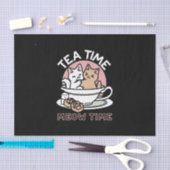 Papier Mousseline Cuddin en coupe - Tea Time adorable (Artisanat)