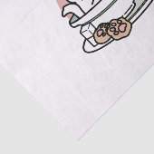 Papier Mousseline Cuddin en coupe - Tea Time adorable (Détail)