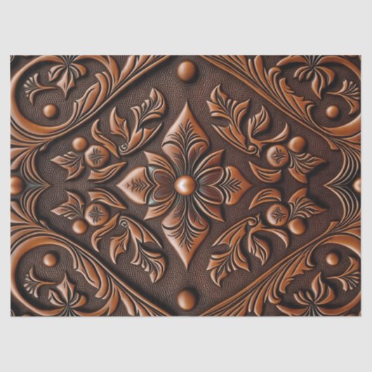 Papier Mousseline Cuir à outils Faux (Recto)