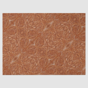Papier Mousseline cuir du sud-ouest motif