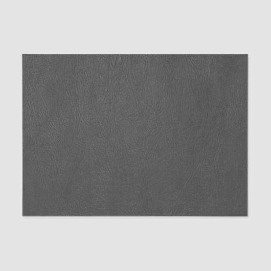 Papier Mousseline Cuir noir Faux (Recto)