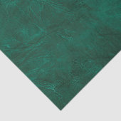 Papier Mousseline Cuir vert (Détail)