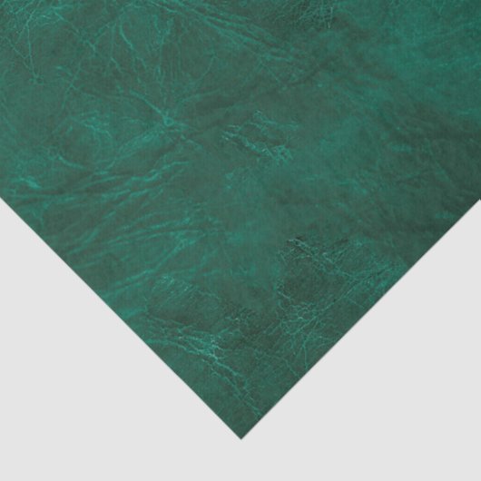 Papier Mousseline Cuir vert (Détail)