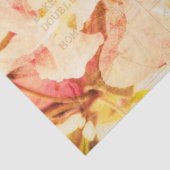 Papier Mousseline Cuire avec amour et collier de pêches (Détail)