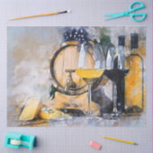 Papier Mousseline Cuisine au fromage à vin 20x30 Découpage (Artisanat)