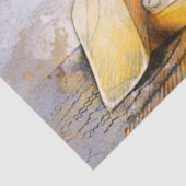 Papier Mousseline Cuisine au fromage à vin 20x30 Découpage (Détail)