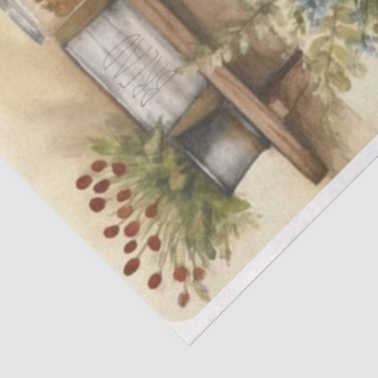 Papier Mousseline Cuisine de la ferme (Détail)