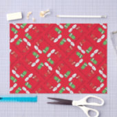 Papier Mousseline Cuisine de Noël Drôle Chef épices (Artisanat)