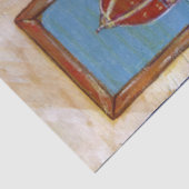 PAPIER MOUSSELINE CUISINE ITALIENNE À FLORENCE (Détail)