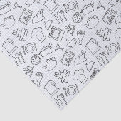 Papier Mousseline Cuisine Motif 4 (Détail)