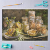 Papier Mousseline Cuisine - Sauver des graines (Artisanat)