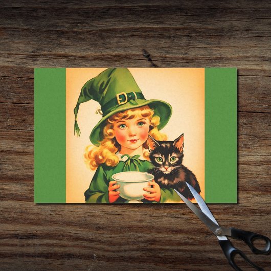 Papier Mousseline Cuite d'Halloween vintage no7