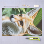 Papier Mousseline Cunning Fennec Fox, (Artisanat)
